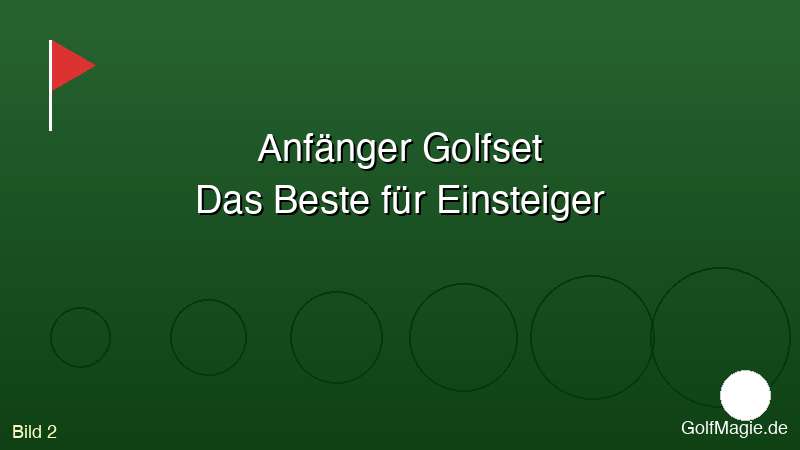 anfänger golfschläger set — GolfMagie