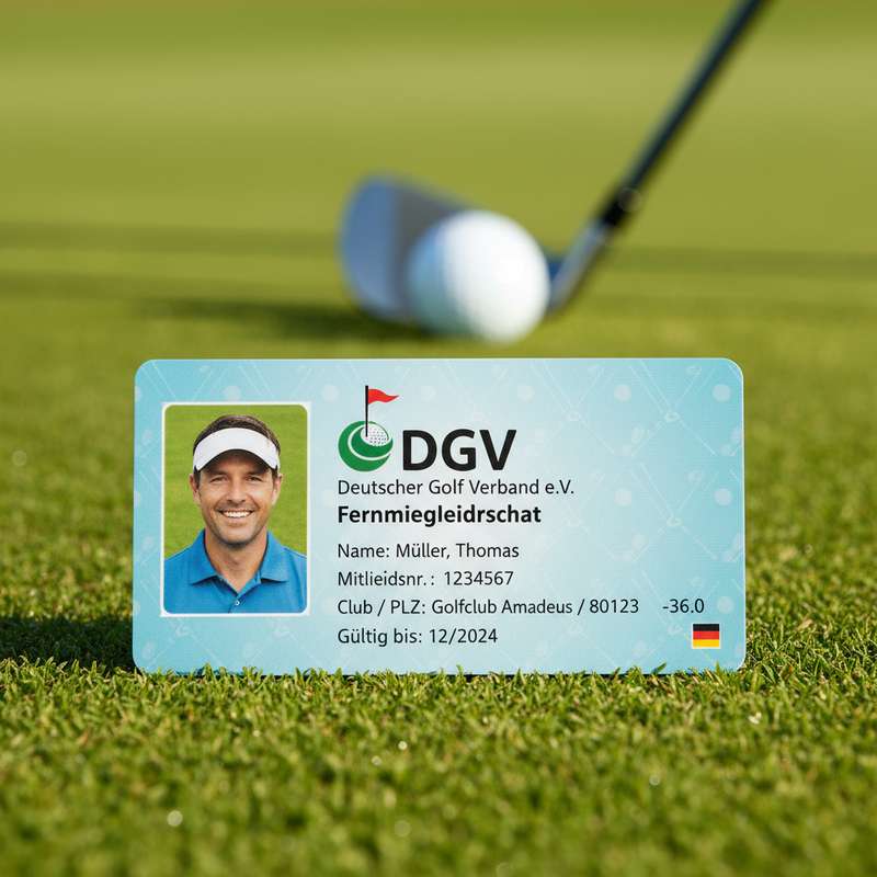 Golf Fernmitgliedschaft DGV-Ausweis und Golfclub-Mitgliedschaft Deutschland