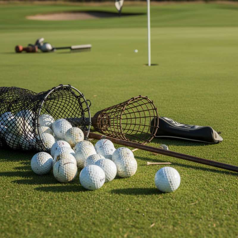 Gebrauchte Golfbälle