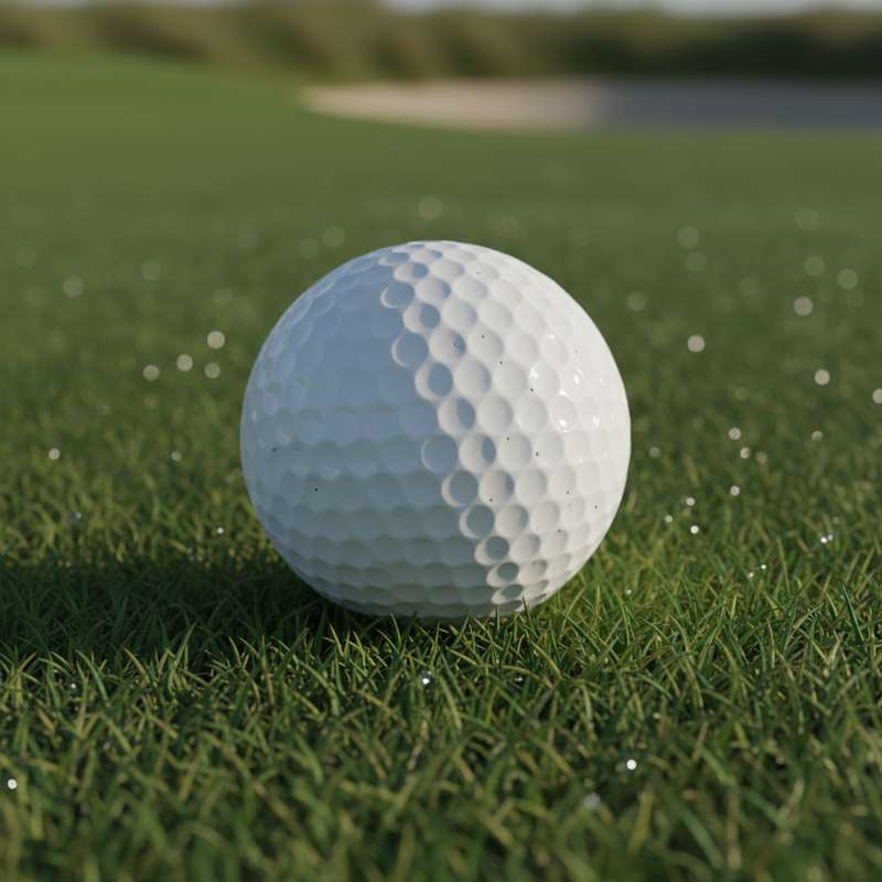 Golfball Aufbau Schichten Technologie