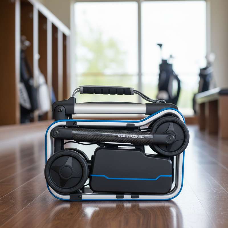 Elektrischer Golf Caddy Faltmechanismus Lithium Akku