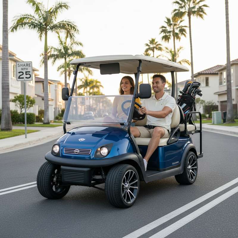 Golf Cart und Golftrolley im Vergleich