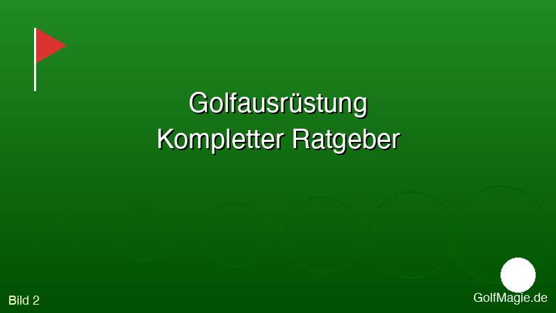 Golfschläger Set — Übersicht verschiedener Schläger-Typen