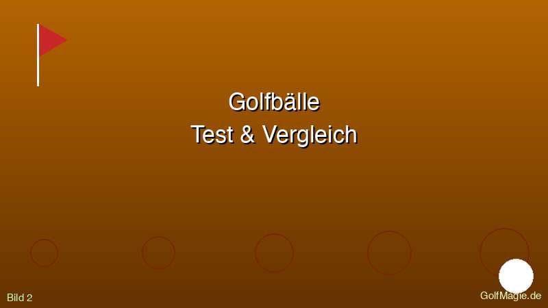 Golfball Aufbau 2-Piece bis 5-Piece