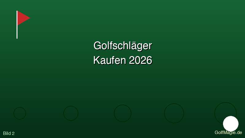 Golfschläger-Typen Übersicht