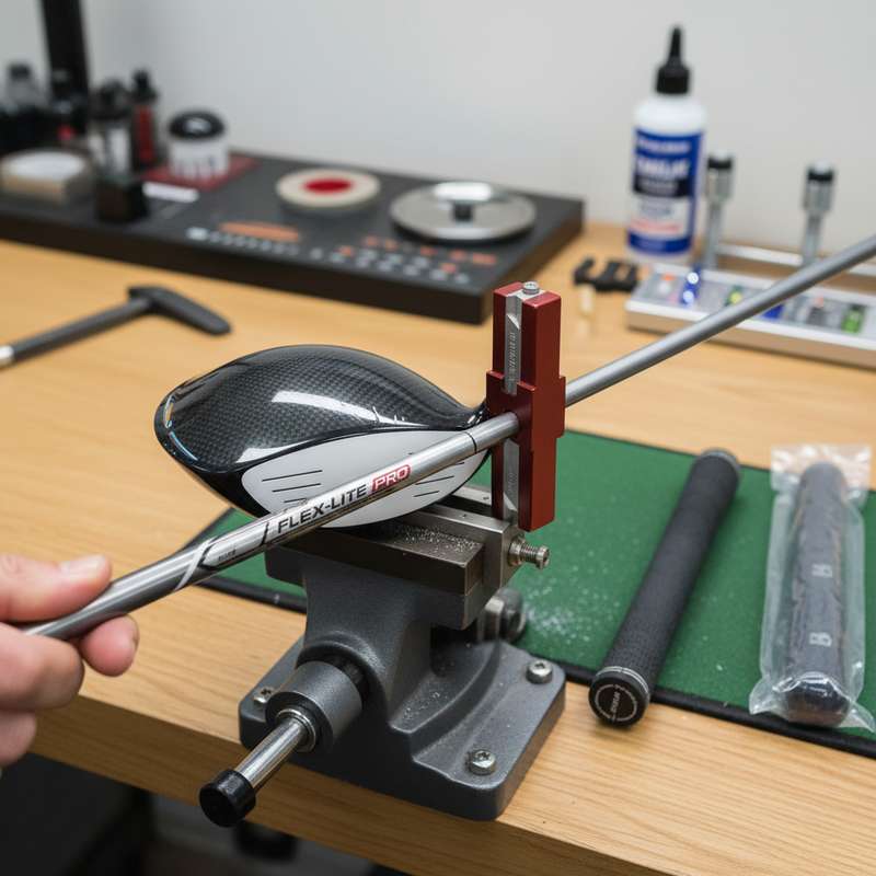 Golfschläger Schaft kürzen im Golfshop – professionelles Fitting