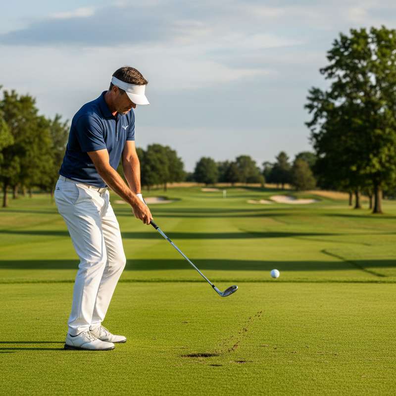 Häufige Pitching Wedge Fehler – Fat Shot und Thin Shot Vergleich